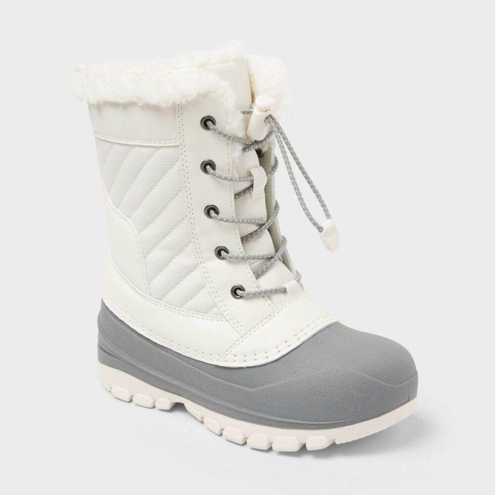 Kids' Skylar Easy-On Winter Boots - All In Motion Cream 13